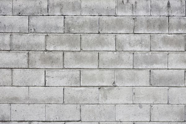 Cinder Block Wall Repair in Mason