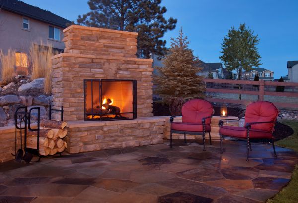 Fireplace Hearth Installation in Mason