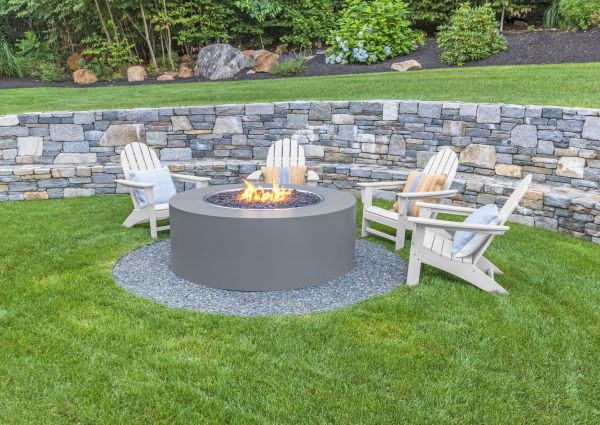 Stone Wall Installation in Mason