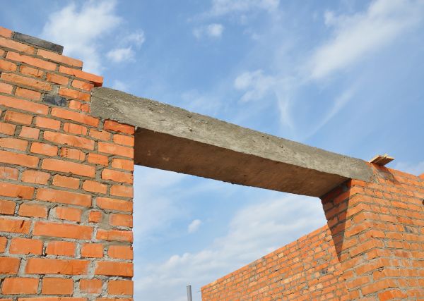 Lintel Installation in Mason