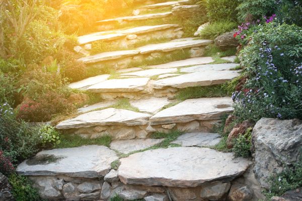 Masonry Stair Repair in Mason