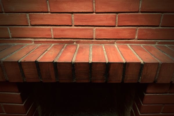 Brick Mantel Installation in Mason