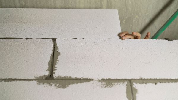 Block Wall Installation in Mason
