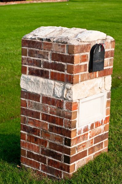 Brick Mailbox Installation in Mason