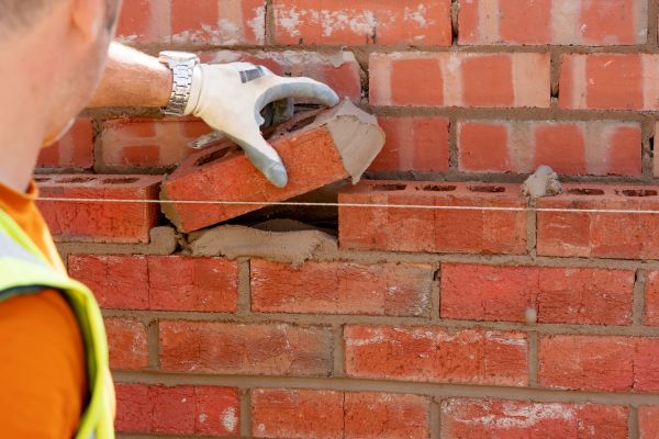 Red Brick Installation in Mason