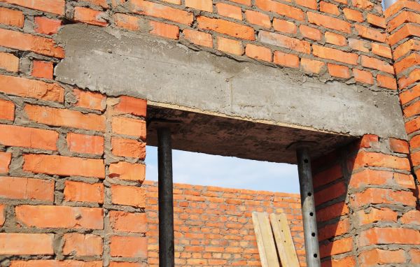 Lintel Mounting in Mason