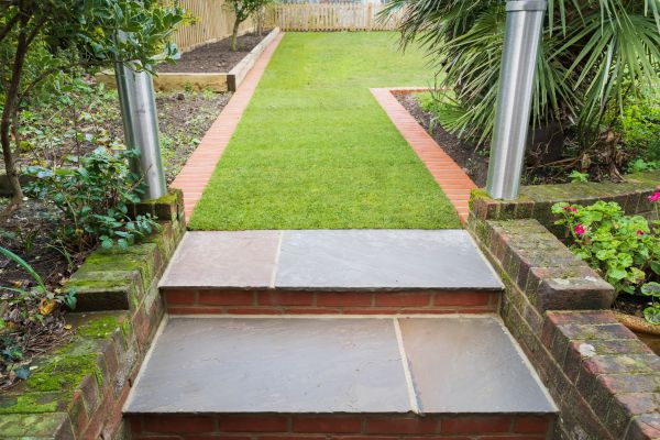 Brick Landscaping Installation in Mason