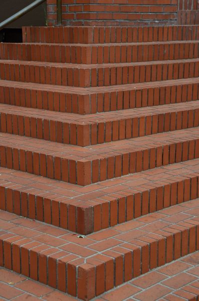 Staircase Brick Repair in Mason
